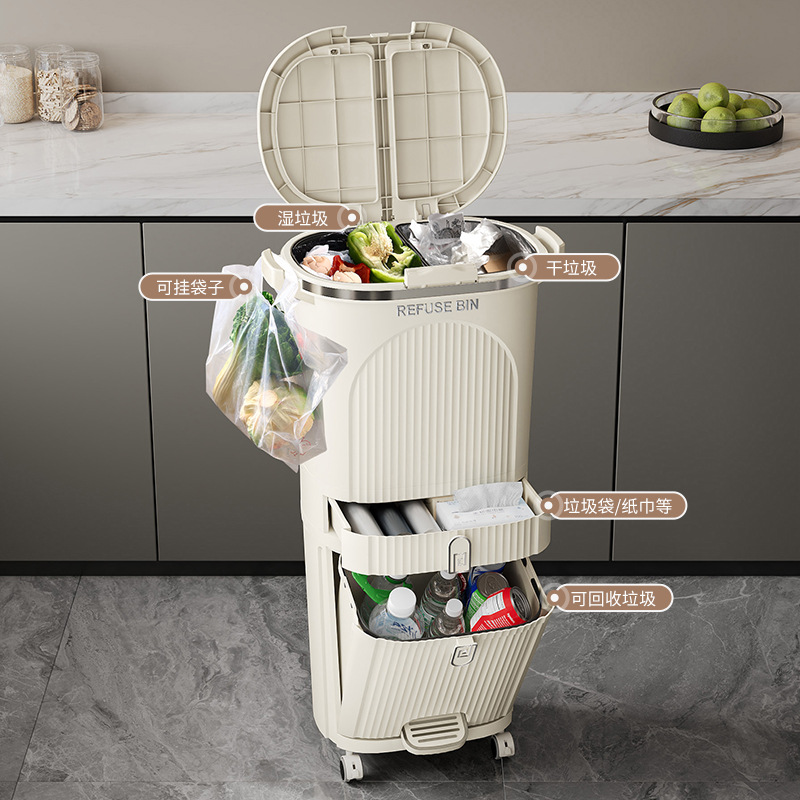 ‌ Contenedor de cocina con ped - Commercial Kitchen Bin reseña y precio