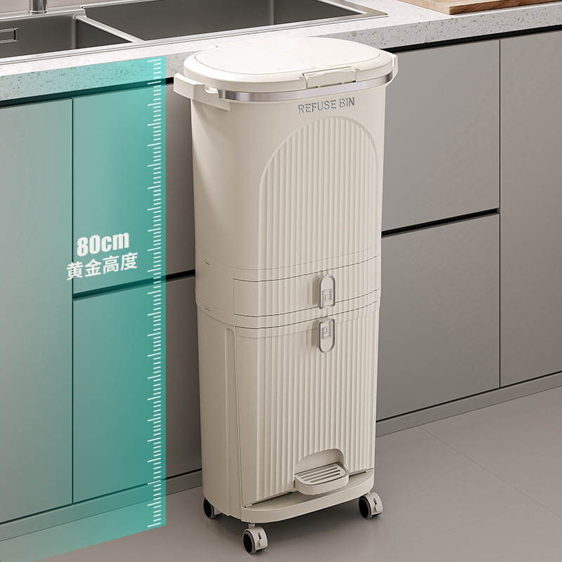 ‌ Contenedor de cocina con ped - Commercial Kitchen Bin reseña y precio