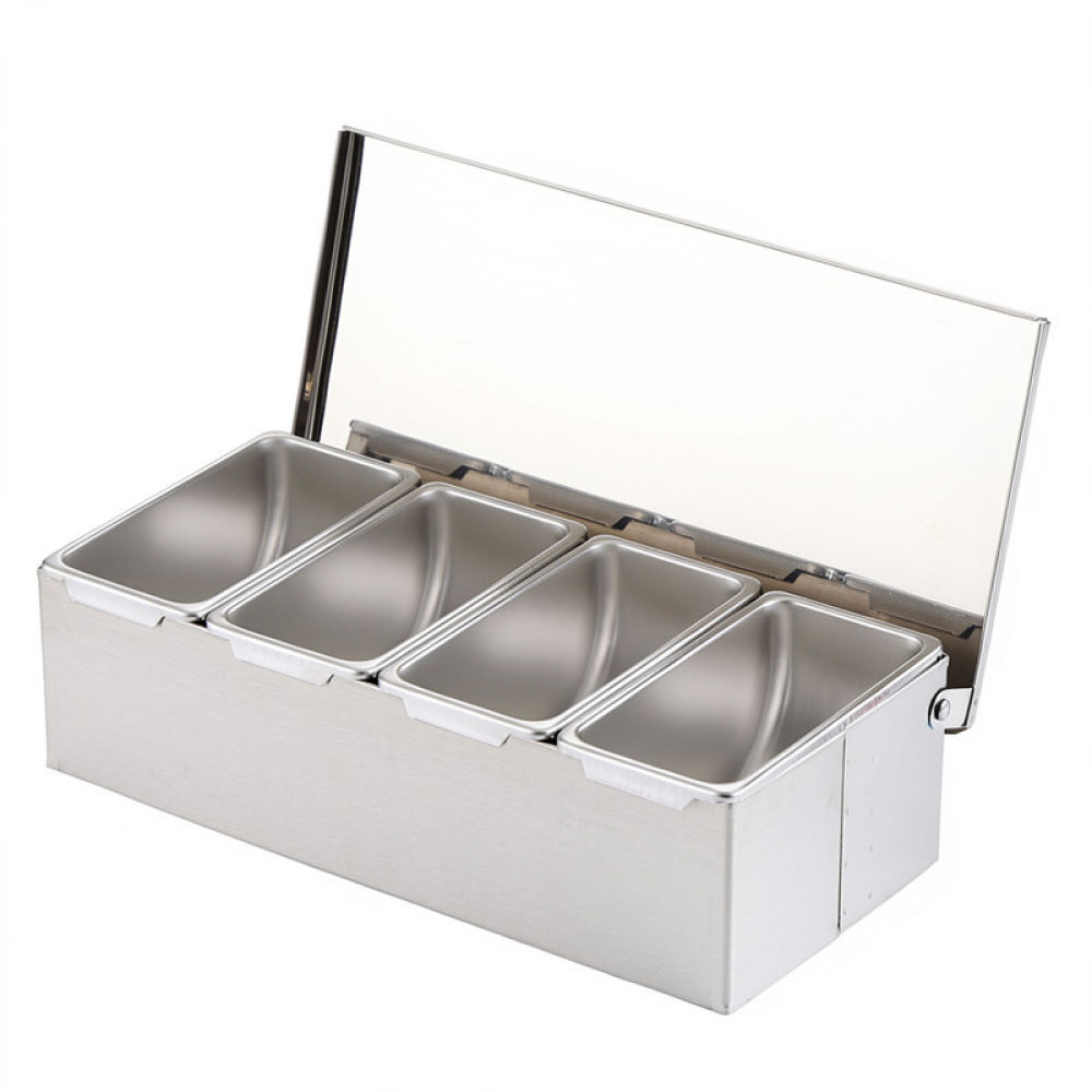 Caja organizadora para especia - Commercial Kitchen Bin reseña y precio