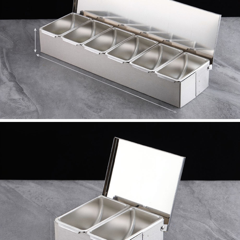 Caja organizadora para especia - Commercial Kitchen Bin reseña y precio